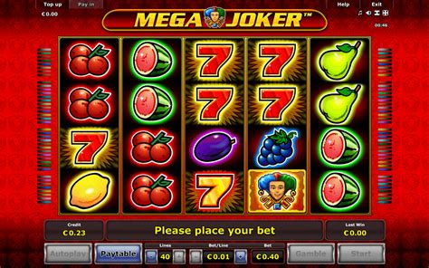 mega joker slot machine free